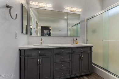 Step into comfort and style with this beautifully updated on Desert Springs Golf Course in Arizona - for sale on GolfHomes.com, golf home, golf lot