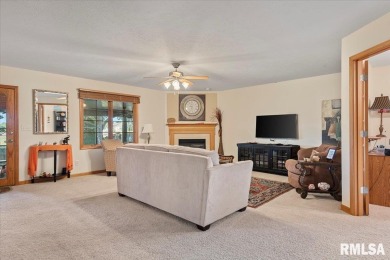 Don't miss this well-maintained 3 bed, 2 bath home in on Panther Creek Country Club in Illinois - for sale on GolfHomes.com, golf home, golf lot