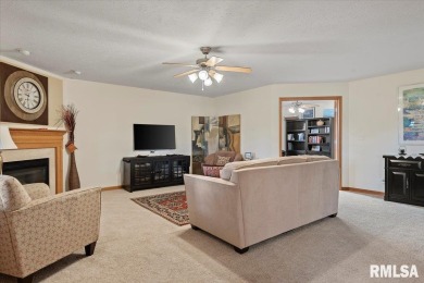 Don't miss this well-maintained 3 bed, 2 bath home in on Panther Creek Country Club in Illinois - for sale on GolfHomes.com, golf home, golf lot