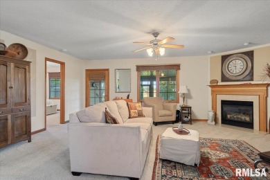 Don't miss this well-maintained 3 bed, 2 bath home in on Panther Creek Country Club in Illinois - for sale on GolfHomes.com, golf home, golf lot