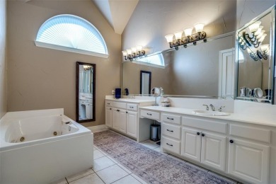 Classic custom home nestled a quiet intimate the cul de sac on Eldorado Country Club in Texas - for sale on GolfHomes.com, golf home, golf lot