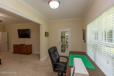 Welcome to this beautiful custom-built 4-bedroom, 3.5-bath home on Whispering Woods in North Carolina - for sale on GolfHomes.com, golf home, golf lot
