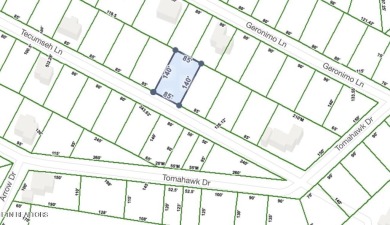 Discover a beautiful level lot with a slight slop wooded lot on on Lake Tansi Village Country Club in Tennessee - for sale on GolfHomes.com, golf home, golf lot