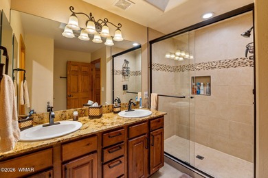 Luxury living meets low-maintenance ease in this free-standing on Pinetop Lakes Golf and Country Club in Arizona - for sale on GolfHomes.com, golf home, golf lot