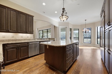 This elegant Palencia pool home is situated on a private on The Palencia Club in Florida - for sale on GolfHomes.com, golf home, golf lot