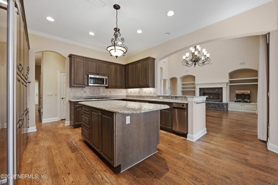 This elegant Palencia pool home is situated on a private on The Palencia Club in Florida - for sale on GolfHomes.com, golf home, golf lot