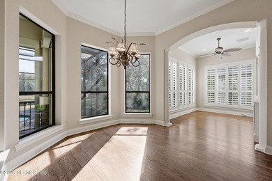 This elegant Palencia pool home is situated on a private on The Palencia Club in Florida - for sale on GolfHomes.com, golf home, golf lot