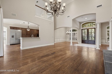 This elegant Palencia pool home is situated on a private on The Palencia Club in Florida - for sale on GolfHomes.com, golf home, golf lot