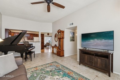 Welcome to this charming 2 bed 2 bath condo in the heart of Sun on Sun City Lakes West and East in Arizona - for sale on GolfHomes.com, golf home, golf lot