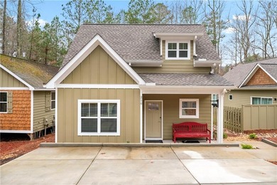 Recently built in 2024, this like new home is close to the North on The Highlands Course at Lake Arrowhead in Georgia - for sale on GolfHomes.com, golf home, golf lot