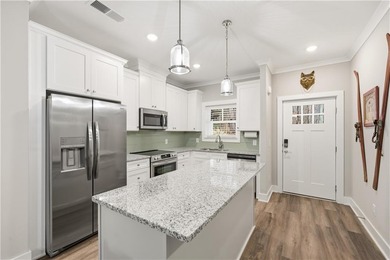 Recently built in 2024, this like new home is close to the North on The Highlands Course at Lake Arrowhead in Georgia - for sale on GolfHomes.com, golf home, golf lot