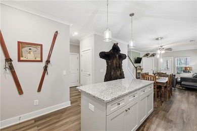 Recently built in 2024, this like new home is close to the North on The Highlands Course at Lake Arrowhead in Georgia - for sale on GolfHomes.com, golf home, golf lot