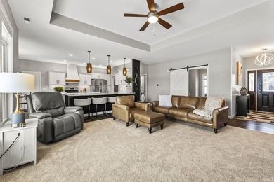 Immaculate four year old home on the Bridgwater golf course with on Bridgewater Golf Club in Indiana - for sale on GolfHomes.com, golf home, golf lot