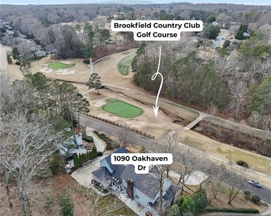 This beautiful home is located in the highly desirable and on Brookfield Country Club in Georgia - for sale on GolfHomes.com, golf home, golf lot