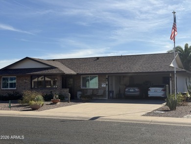 Charming brick home in Sun City. Must see. Home had sewer line on Sun City Country Club in Arizona - for sale on GolfHomes.com, golf home, golf lot