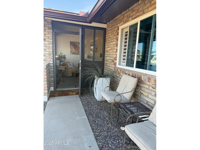 Charming brick home in Sun City. Must see. Home had sewer line on Sun City Country Club in Arizona - for sale on GolfHomes.com, golf home, golf lot