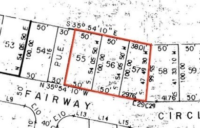 3 Vacant lots on Fairway Circle 27/J/55,56,57 - 4th Hole FCS on Fort Clark Springs Golf Course in Texas - for sale on GolfHomes.com, golf home, golf lot
