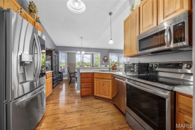Situated in a desirable golf community, this 2-bedroom, 2-bath on Golf Club of Wentzville in Missouri - for sale on GolfHomes.com, golf home, golf lot