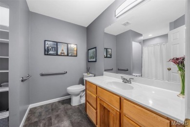 Situated in a desirable golf community, this 2-bedroom, 2-bath on Golf Club of Wentzville in Missouri - for sale on GolfHomes.com, golf home, golf lot