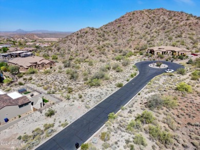 SITUATED ON 1.28 ACRES THIS BEAUTIFUL HILL SIDE CUL DE SAC  LOT on Las Sendas Golf Club in Arizona - for sale on GolfHomes.com, golf home, golf lot