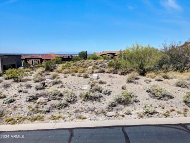 SITUATED ON 1.28 ACRES THIS BEAUTIFUL HILL SIDE CUL DE SAC  LOT on Las Sendas Golf Club in Arizona - for sale on GolfHomes.com, golf home, golf lot