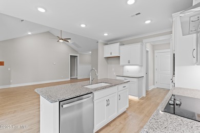 Located on the Golf Course! Tour this one level living home on Brick Landing Plantation Yacht and Golf Club in North Carolina - for sale on GolfHomes.com, golf home, golf lot