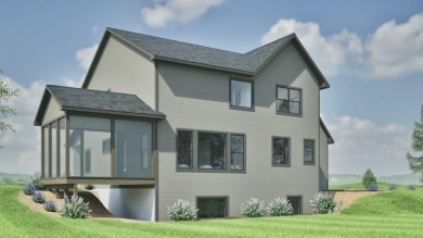 Werschay Homes showcases its newest floor plan The WEDGE. This on Blackberry Ridge Golf Club in Minnesota - for sale on GolfHomes.com, golf home, golf lot