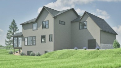 Werschay Homes showcases its newest floor plan The WEDGE. This on Blackberry Ridge Golf Club in Minnesota - for sale on GolfHomes.com, golf home, golf lot