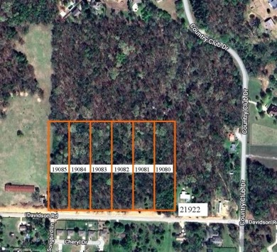 12+ Acres already split into 6 Two Acre Lots. Close to New on Dawn Hill Country Club in Arkansas - for sale on GolfHomes.com, golf home, golf lot