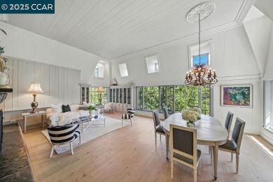 Perched above the 5th Fairway of Orinda Country Club, this on Orinda Country Club in California - for sale on GolfHomes.com, golf home, golf lot