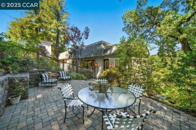 Perched above the 5th Fairway of Orinda Country Club, this on Orinda Country Club in California - for sale on GolfHomes.com, golf home, golf lot