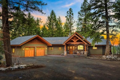 Nestled at the end of a tranquil road, this custom masterpiece on Eagle Bend Golf Course in Montana - for sale on GolfHomes.com, golf home, golf lot