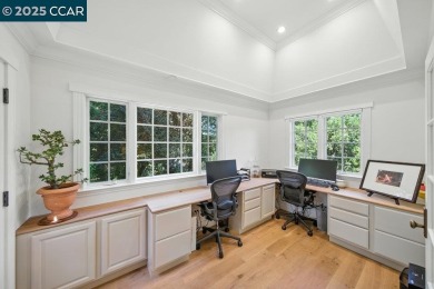 Perched above the 5th Fairway of Orinda Country Club, this on Orinda Country Club in California - for sale on GolfHomes.com, golf home, golf lot