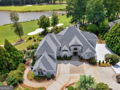 This exquisite family home is the epitome of luxury living on Eagles Landing Country Club in Georgia - for sale on GolfHomes.com, golf home, golf lot