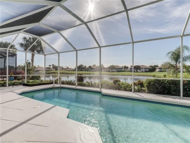 WATER & GOLF COURSE views come with this beautifully UPDATED on Estero Country Club in Florida - for sale on GolfHomes.com, golf home, golf lot