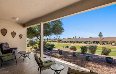This immaculate, fully furnished townhome sits above the 15th on Wolf Creek At Paradise Canyon in Nevada - for sale on GolfHomes.com, golf home, golf lot