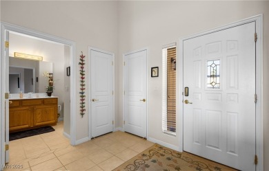 This immaculate, fully furnished townhome sits above the 15th on Wolf Creek At Paradise Canyon in Nevada - for sale on GolfHomes.com, golf home, golf lot