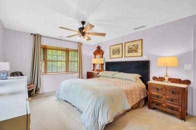 This charming, custom Amish-built home in Fairway Knoll at Eagle on The Eagle Pointe Golf Resort in Indiana - for sale on GolfHomes.com, golf home, golf lot