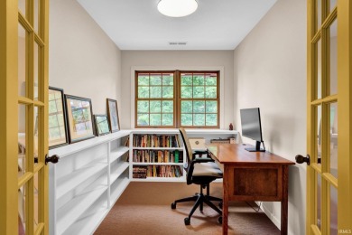 This charming, custom Amish-built home in Fairway Knoll at Eagle on The Eagle Pointe Golf Resort in Indiana - for sale on GolfHomes.com, golf home, golf lot