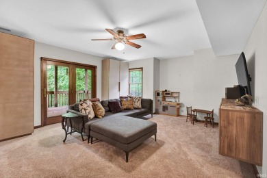 This charming, custom Amish-built home in Fairway Knoll at Eagle on The Eagle Pointe Golf Resort in Indiana - for sale on GolfHomes.com, golf home, golf lot