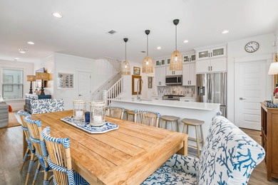 Private Heated Pool & Vacation Rental Capable! Stunning Coastal on Camp Creek Golf Course in Florida - for sale on GolfHomes.com, golf home, golf lot