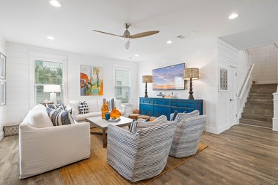 Private Heated Pool & Vacation Rental Capable! Stunning Coastal on Camp Creek Golf Course in Florida - for sale on GolfHomes.com, golf home, golf lot