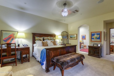 ABSOLUTELY GORGEOUS VILLA backing to the championship tee on the on Superstition Mountain Club - Lost Gold in Arizona - for sale on GolfHomes.com, golf home, golf lot