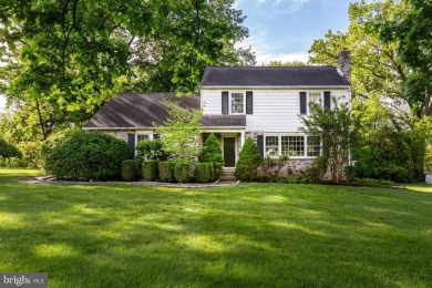 The corner lot directly across from Aronimink Golf Course, host on Aronimink Golf Club in Pennsylvania - for sale on GolfHomes.com, golf home, golf lot