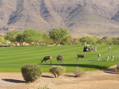 ABSOLUTELY GORGEOUS VILLA backing to the championship tee on the on Superstition Mountain Club - Lost Gold in Arizona - for sale on GolfHomes.com, golf home, golf lot