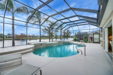 Exquisite Waterfront Home with a Beautiful Solar Heated Pool and on Pennbrooke Fairways in Florida - for sale on GolfHomes.com, golf home, golf lot