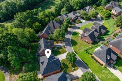 Full brick patio home with a golf course view located in the on Cramer Mountain Country Club in North Carolina - for sale on GolfHomes.com, golf home, golf lot