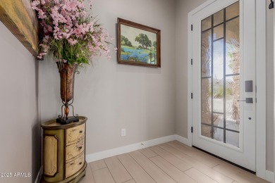 Golf course lot. Hole #11. Shaded patio with fine touches and on Sterling Grove Golf & Country Club in Arizona - for sale on GolfHomes.com, golf home, golf lot