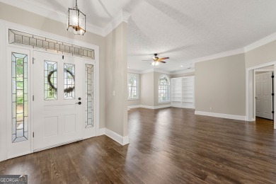 Recently renovated ranch home with, new deck and newer roof is on Honey Creek Country Club in Georgia - for sale on GolfHomes.com, golf home, golf lot