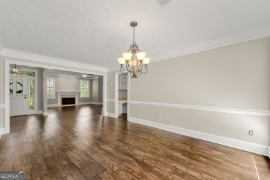 Recently renovated ranch home with, new deck and newer roof is on Honey Creek Country Club in Georgia - for sale on GolfHomes.com, golf home, golf lot